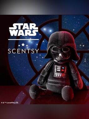 Scentsy DARTH VADER Buddy Doll with Scent Pak sealed BRAND NEW Star Wars Disney